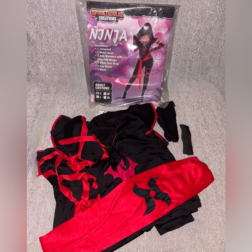 Women's Ninja Halloween costume , adult size small